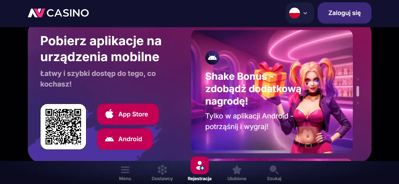 Aktywacja NV Casino Aplikacja na Androidzie