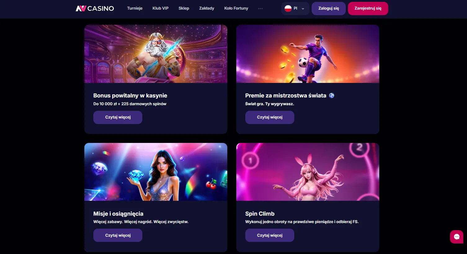Promocje na start NV Casino